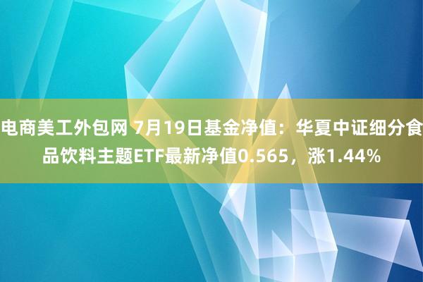 电商美工外包网 7月19日基金净值：华夏中证细分食品饮料主题ETF最新净值0.565，涨1.44%